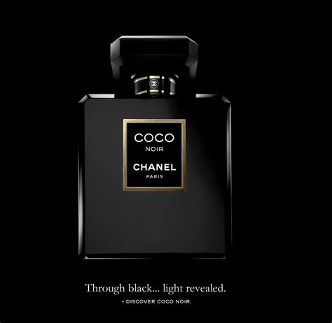 chanel black perfume bottle